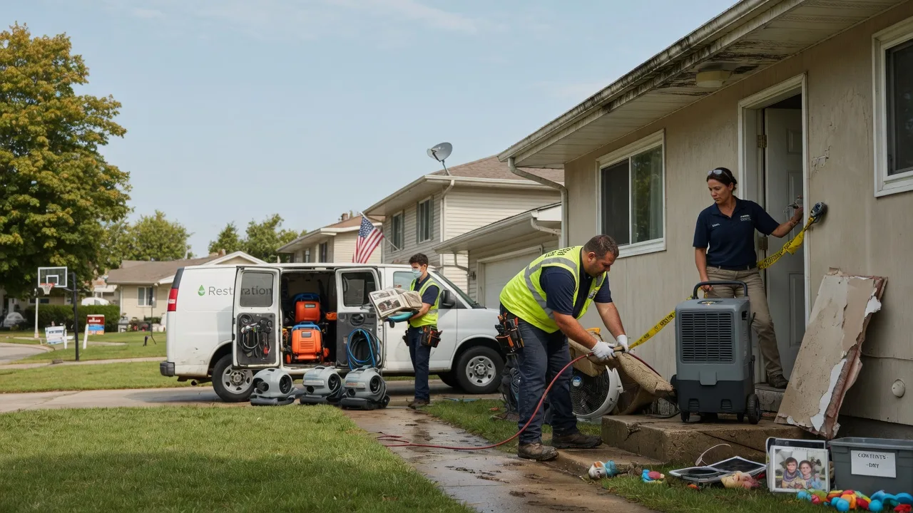 Water Damage Restoration in Pinconning, MI near me